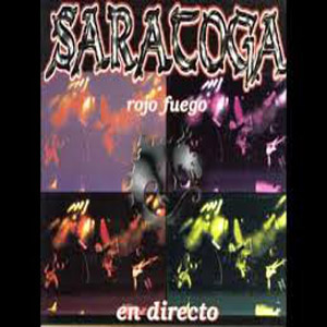 Álbum Rojo Fuego (En Directo) de Saratoga