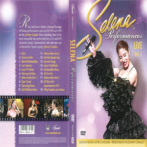 Álbum Performances (Dvd)  de Selena