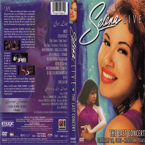 Álbum Selena Live, The Last Concert (Dvd) de Selena