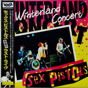 Álbum Winterland Concert de Sex Pistols