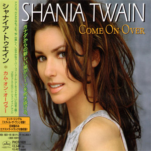 Álbum Come On Over (Japan Edition) de Shania Twain