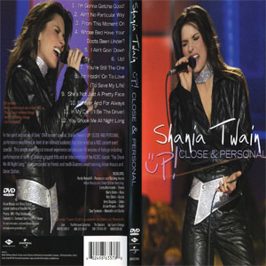 Álbum Up! (Close & Personal) (Dvd) de Shania Twain