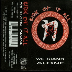 Álbum We Stand Alone de Sick of It All