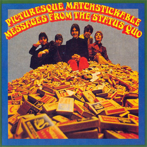 Álbum Picturesque Matchstickable Messages From The Status Quo (1968) de Status Quo