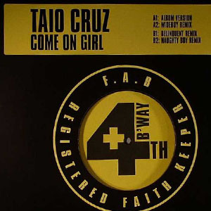 Álbum Come On Girl de Taio Cruz
