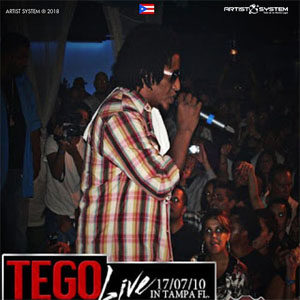 Álbum Live In Tampa FL de Tego Calderón