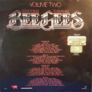 Álbum Don't Forget To Remember Vol.2 de Bee Gees