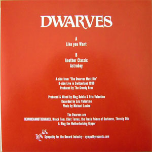 Álbum Like You Want de The Dwarves