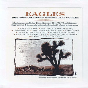 Álbum 1994 Tour Collection In-Store Play Sampler de The Eagles