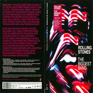 Álbum The Biggest Bang (Dvd) de The Rolling Stones