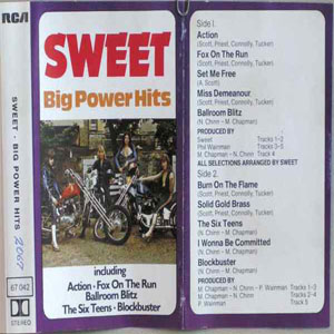 Álbum Big Power Hits de The Sweet