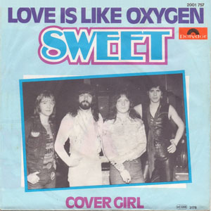 Álbum Love Is Like Oxygen de The Sweet
