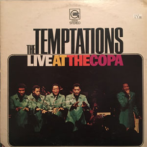 Álbum Live At The Copa de The Temptations