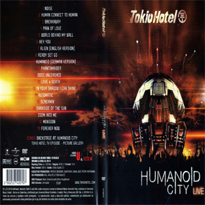 Álbum Humanoid City Live (Dvd) de Tokio Hotel