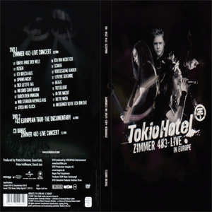 Álbum Zimmer 483 Live In Europe (Dvd) de Tokio Hotel
