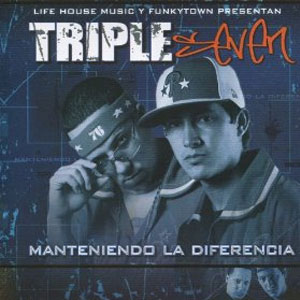 Álbum Manteniendo la Diferencia de Triple Seven