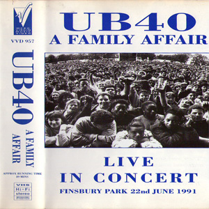 Álbum A Family Affair - Live In Concert de UB40