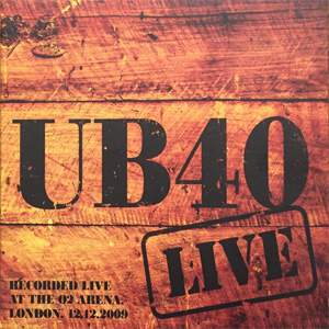 Álbum Live At The O2 Arena London de UB40