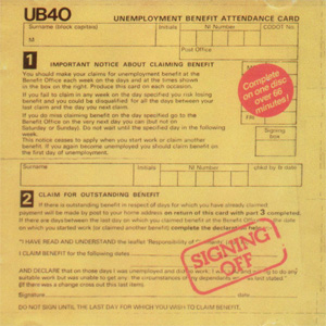 Álbum Signing Off  de UB40