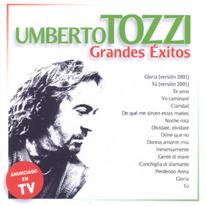 Álbum Grandes Éxitos de Umberto Tozzi