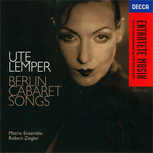 Álbum Berlin Cabaret Songs de Ute Lemper