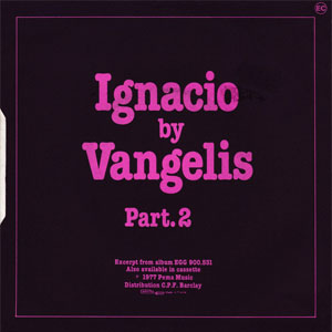Álbum Ignacio Part.2 de Vangelis