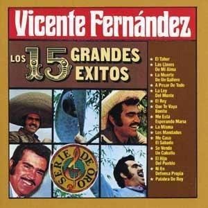 Álbum 15 Grandes Éxitos de Vicente Fernández