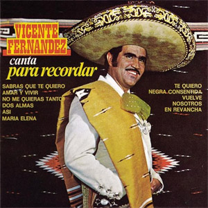 Álbum Canta Para Recordar de Vicente Fernández