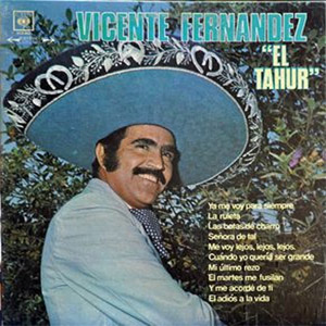 Álbum Tahur de Vicente Fernández