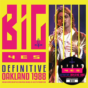 Álbum Definitive Oakland 1988 de Yes