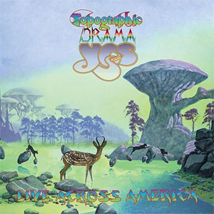 Álbum Topographic Drama (Live Across America) de Yes