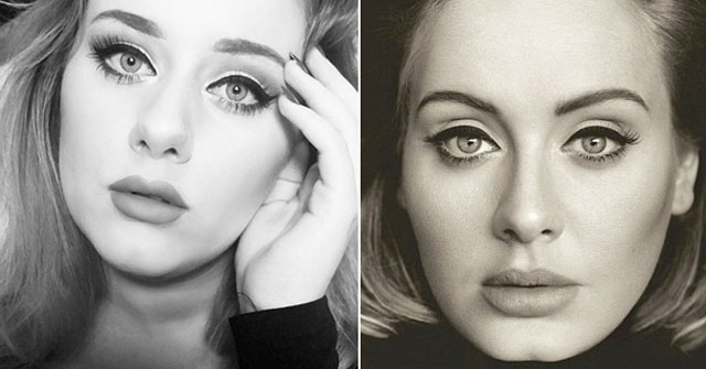 ¡Identica! Conoce a Ellinor Hellborg, la doble de Adele [+FOTOS +VIDEO]