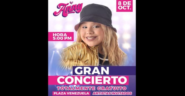 Anny - Concierto en Plaza Venezuela