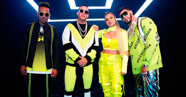 Anuel AA, Daddy Yankee, Karol G y Ozuna