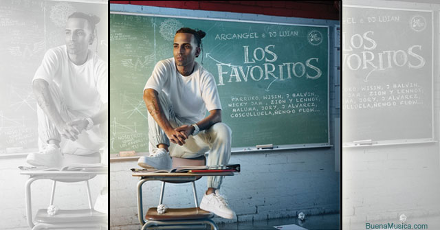 “Los Favoritos” nuevo álbum de Arcángel logra los primeros cinco lugares
