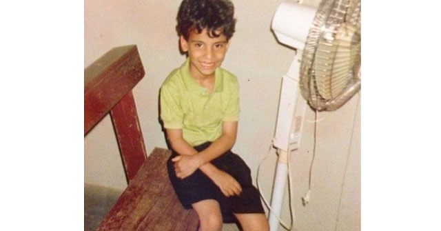 Foto de Arcangel cuando era niño