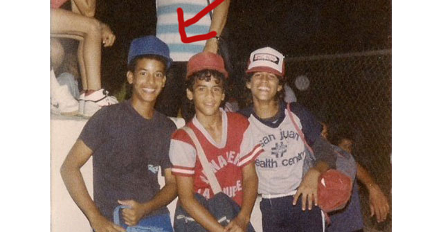 Foto de Daddy Yankee cuando era niño