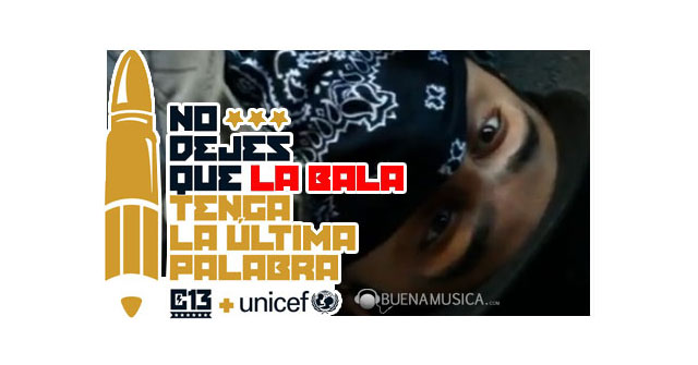 Calle 13 procura crear conciencia  contra las armas en el video La Bala