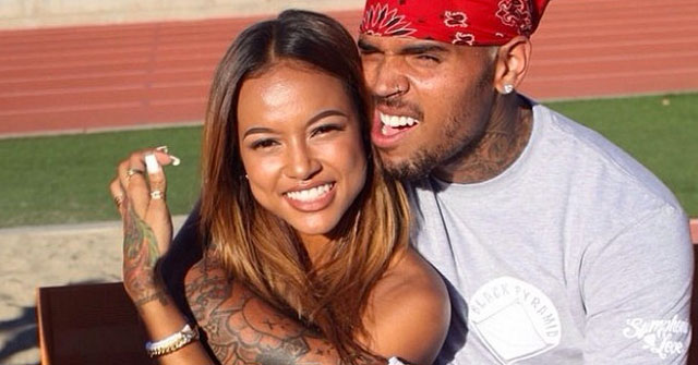Chris Brown amenazó a su ex
