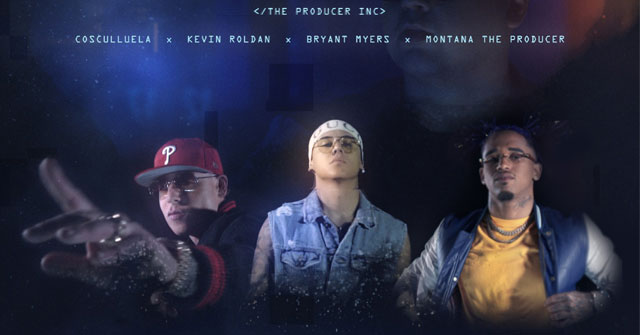 Cosculluela, Kevin Roldán y Bryant Myers unen sus voces