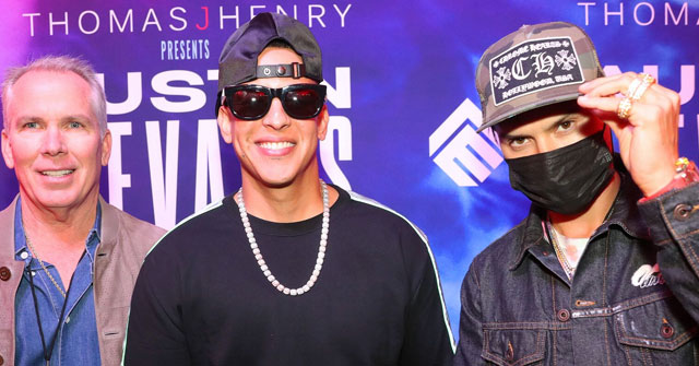 Thomas J. Henry, Daddy Yankee y Alec Monopoly en el evento 