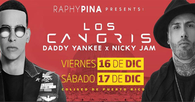 Daddy Yankee y Nicky Jam cantarán junto en Puerto Rico