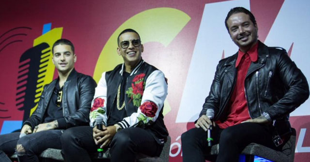 Daddy Yankee, J Balvin y Maluma ofrecieron una convención sobre el reggaetón (+FOTOS)