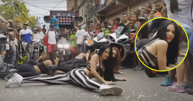 Sexy twerking de Diosa Canales frente a niños (+VÍDEO)