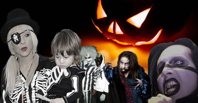 Disfraces de Halloween de los Artistas