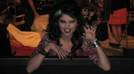 Selena Gomez disfrazada para Halloween