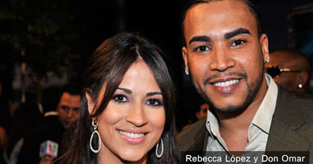 Rebecca López y Don Omar