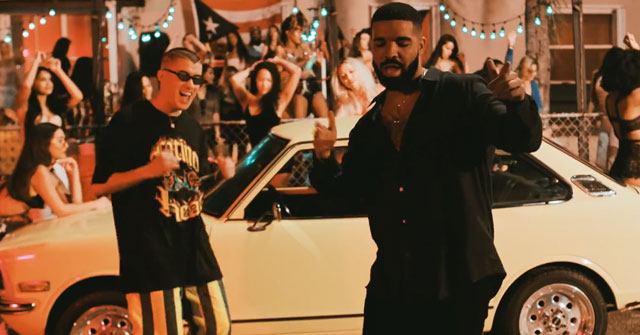 ¡No dejes de ver! Drake canta en español con Bad Bunny (+VÍDEO)