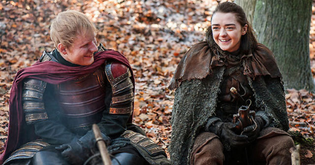 Ed Sheeran debuta en la séptima temporada de “Game of Thrones”
