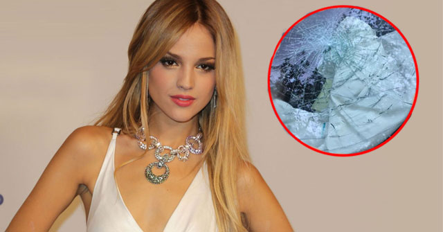 Eiza González sufre un accidente automovilístico (+FOTOS) 